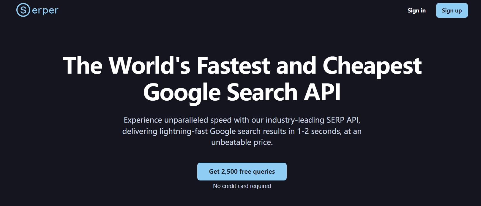 Serper - 提供Google Search 排名 API | 27PR跨境電商導航
