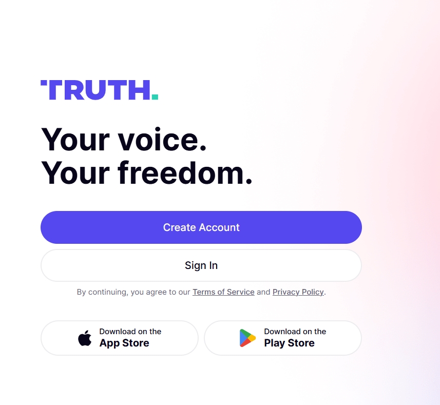 圖片[2] | Truth Social 官方網頁版入口 | 27PR跨境電商導航